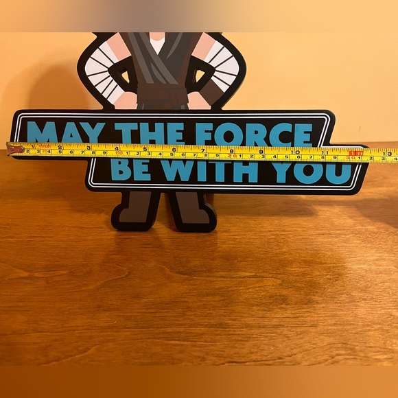 Star Wars Sign "May The Force Be You" - Picture 4 of 6